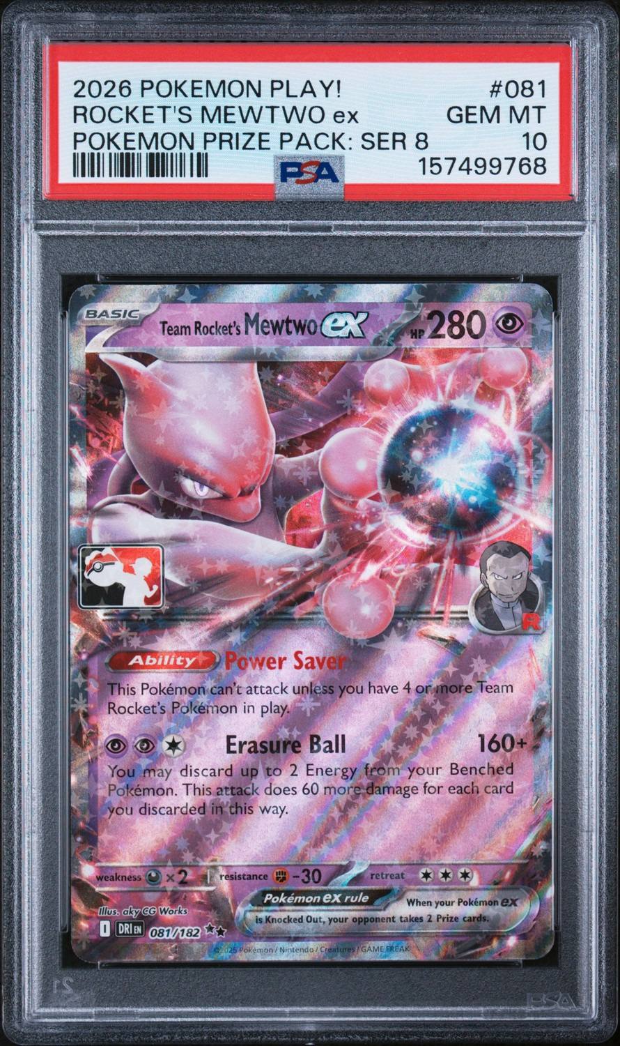 Rocket'S Mewtwo Ex