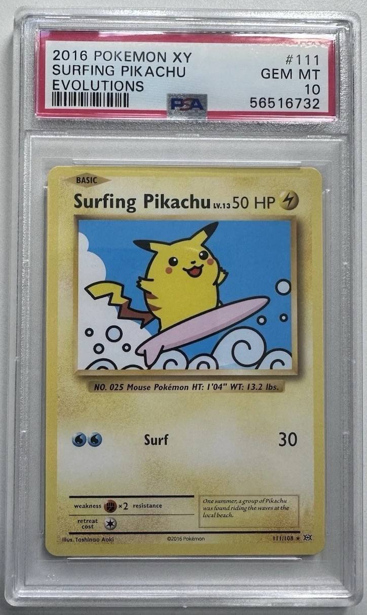 Surfing Pikachu
