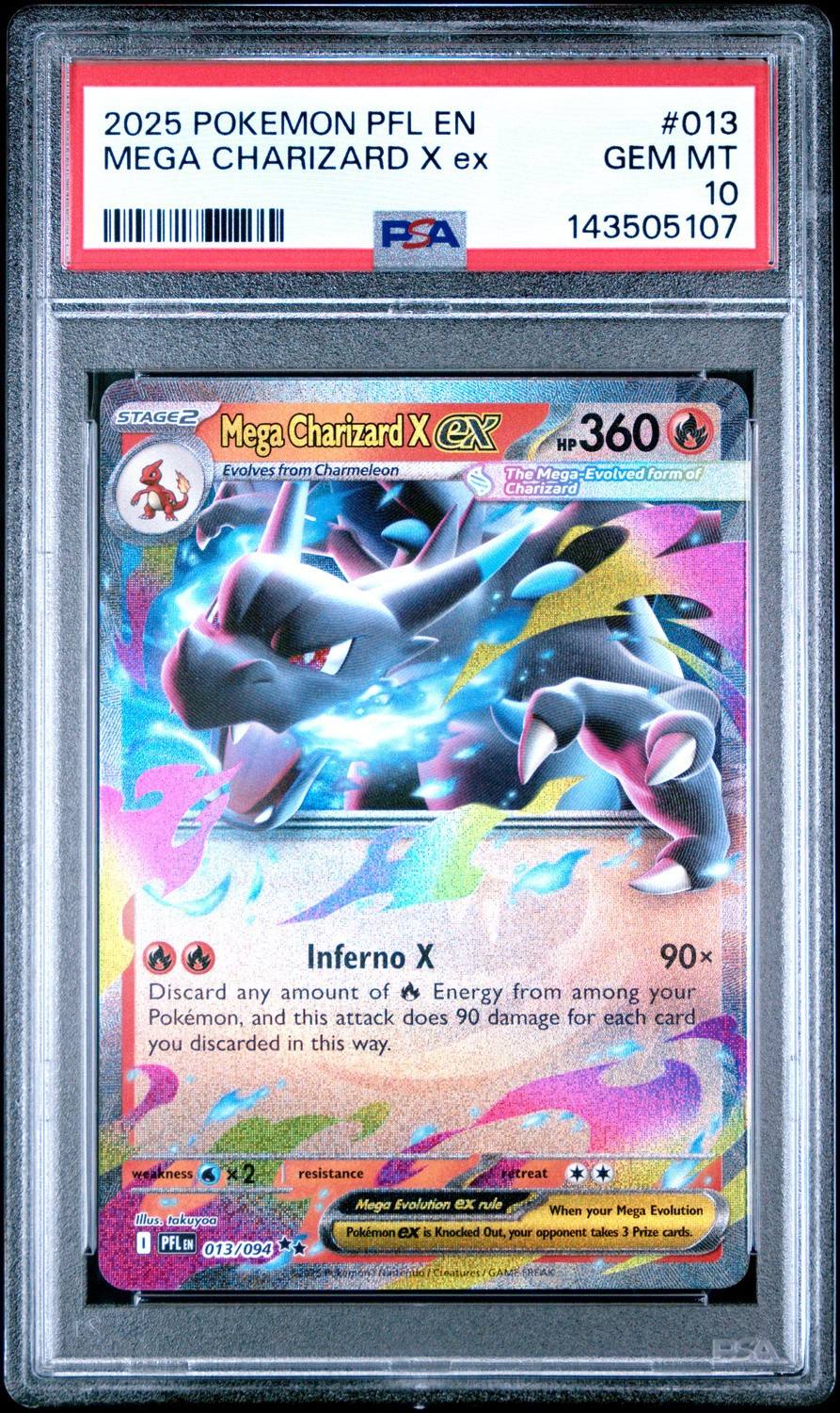 Mega Charizard X Ex