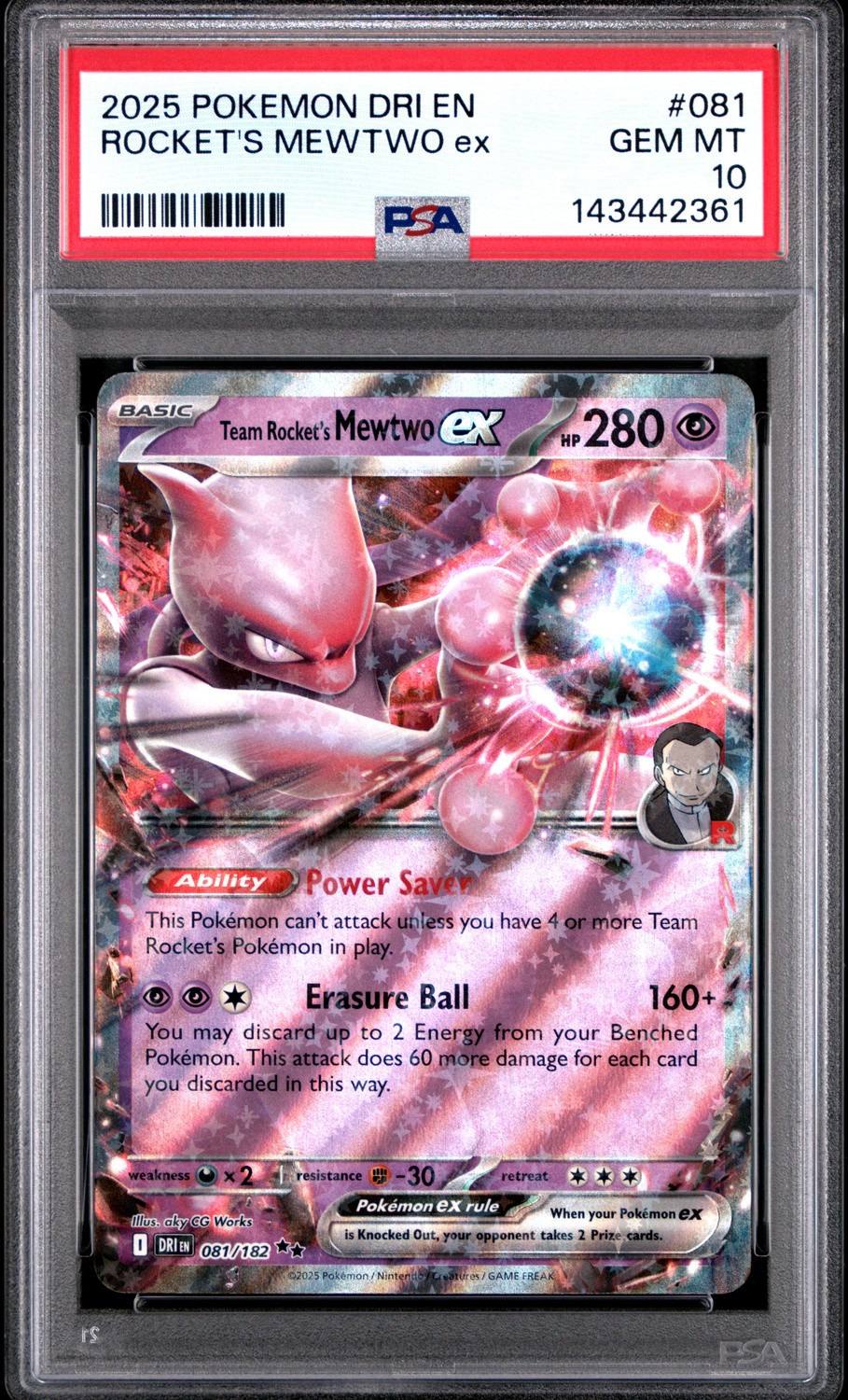 Rocket'S Mewtwo Ex
