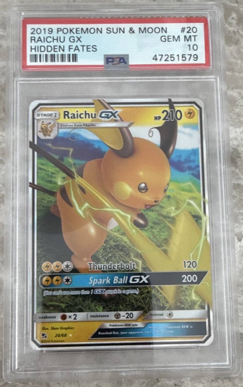 Raichu Gx