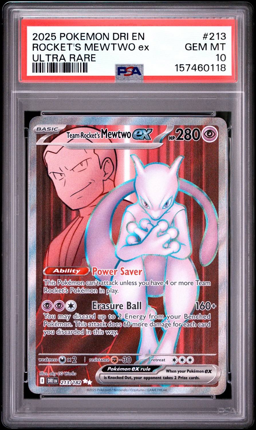 Rocket'S Mewtwo Ex