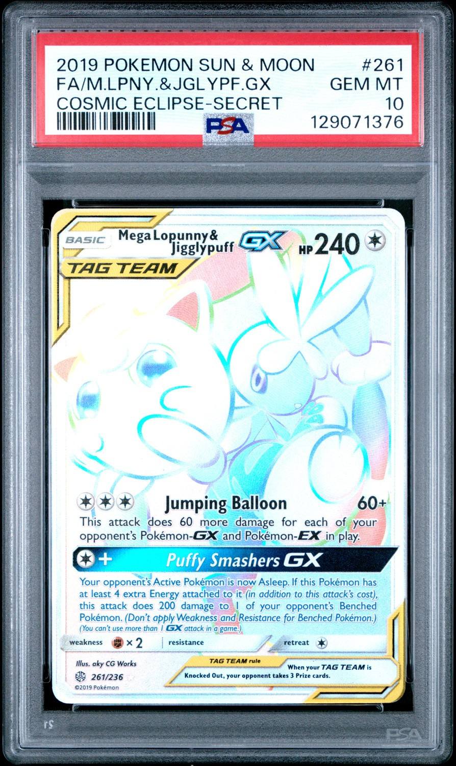 Mega Lopunny & Jigglypuff Gx
