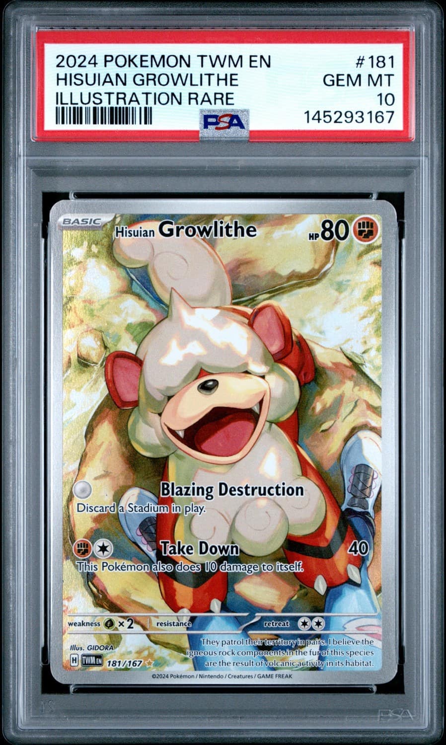 Hisuian Growlithe