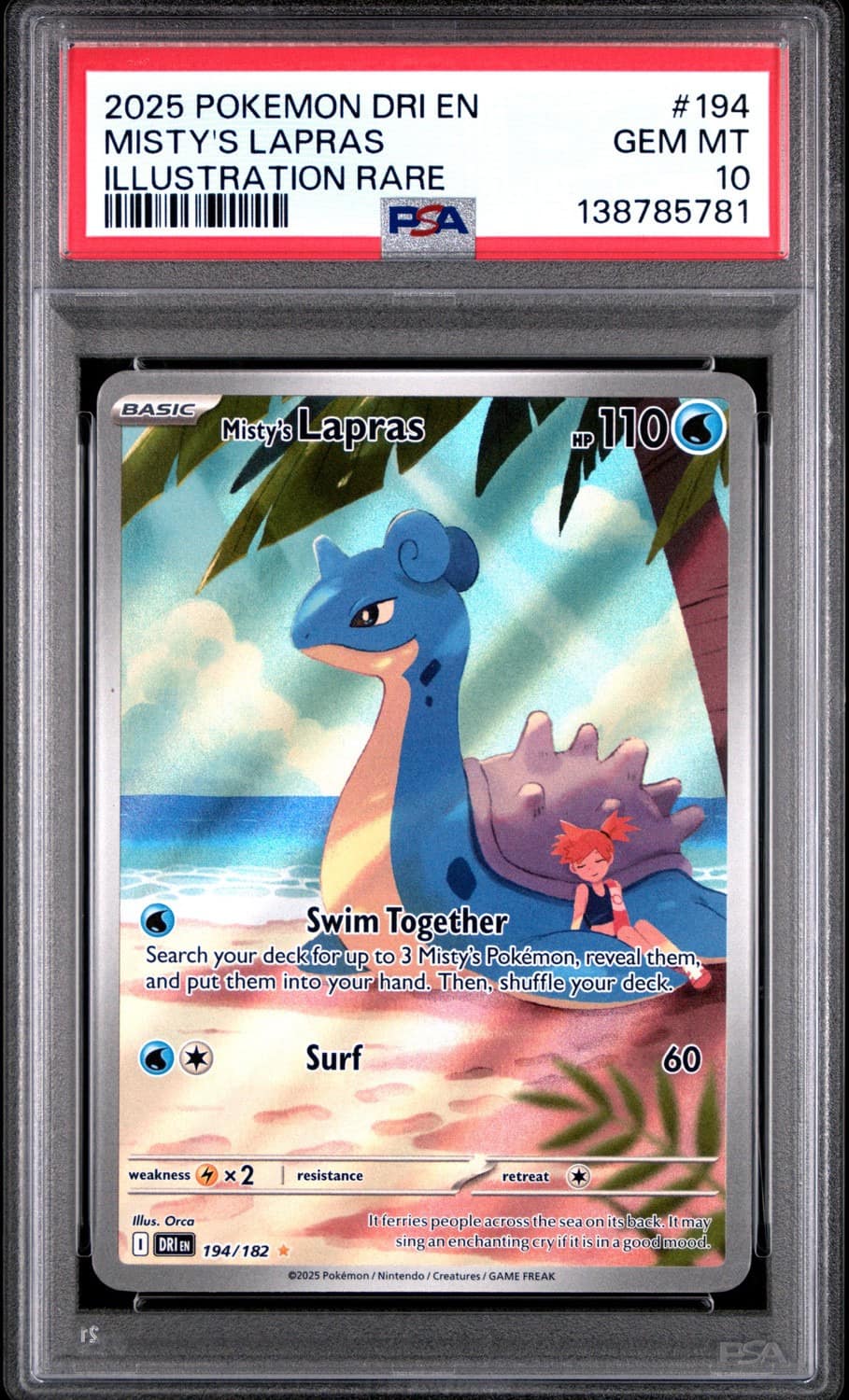 Misty'S Lapras