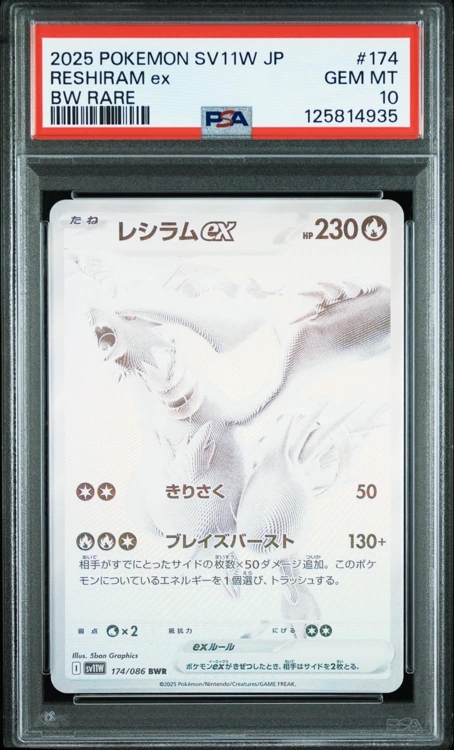 Reshiram Ex