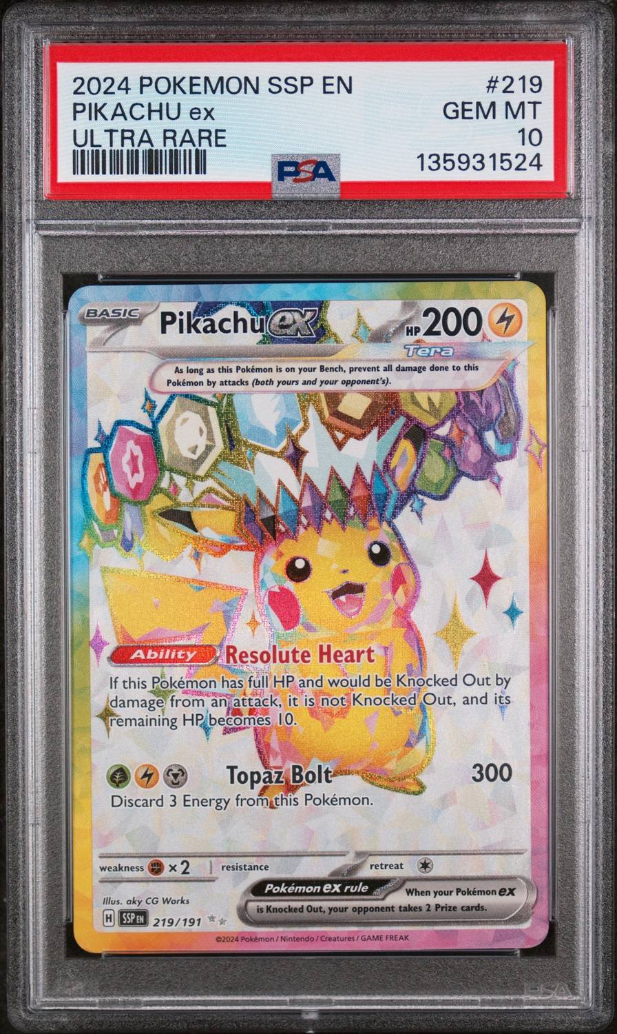 Pikachu Ex
