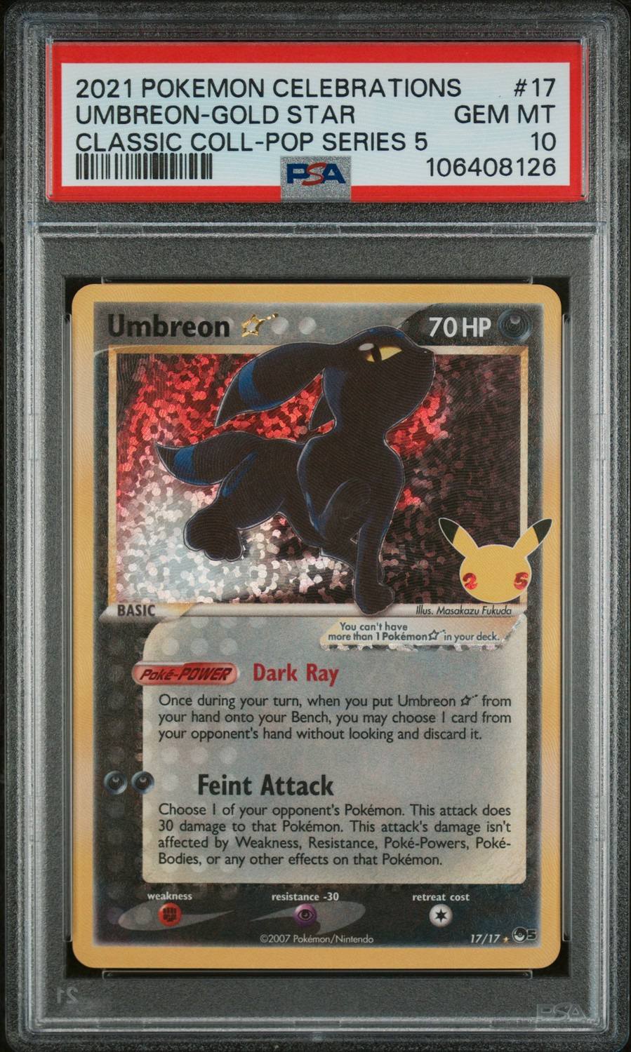 Umbreon-Gold Star