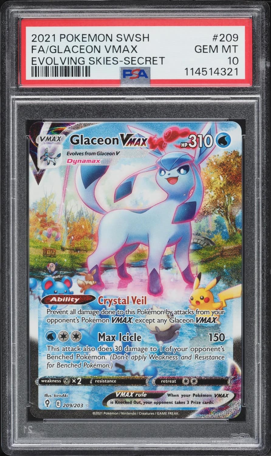 Glaceon Vmax