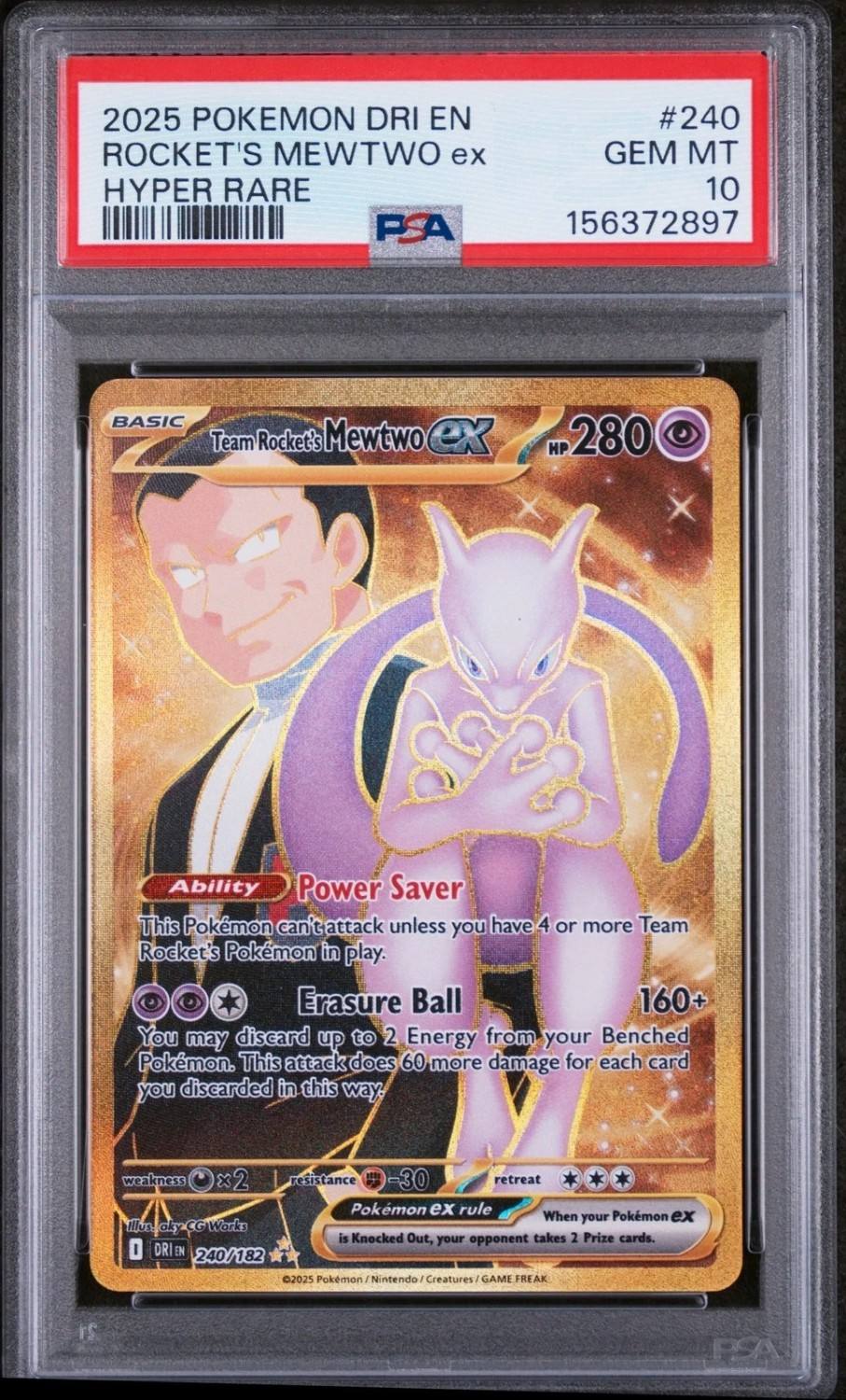 Rocket'S Mewtwo Ex