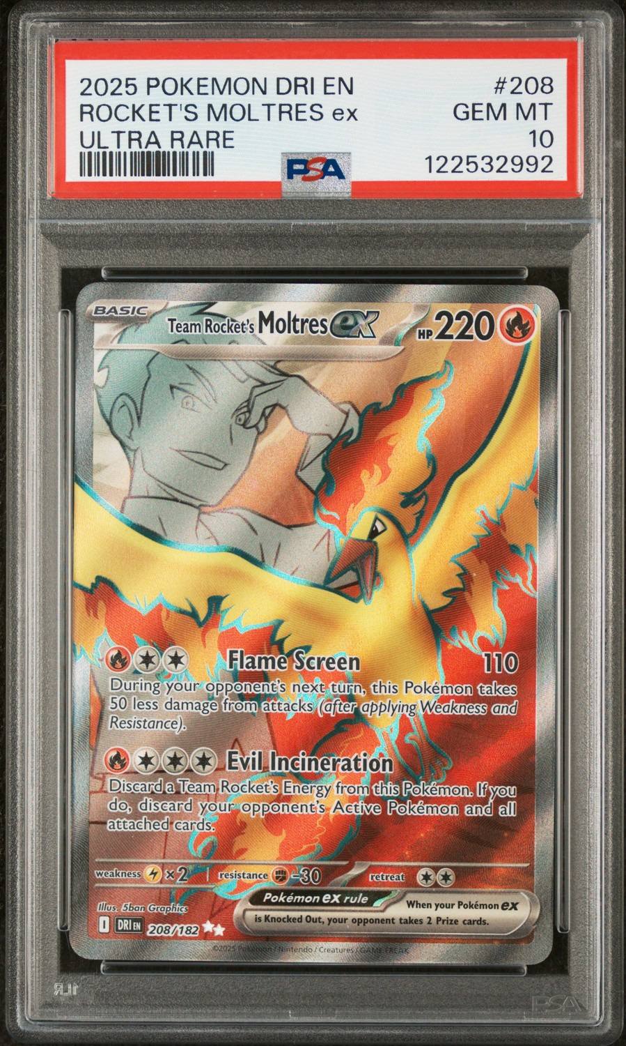 Rocket'S Moltres Ex