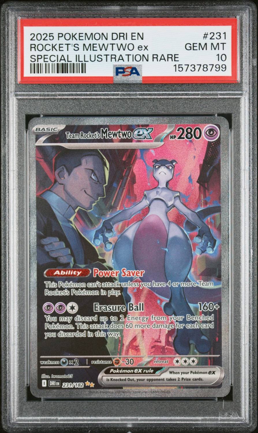 Rocket'S Mewtwo Ex