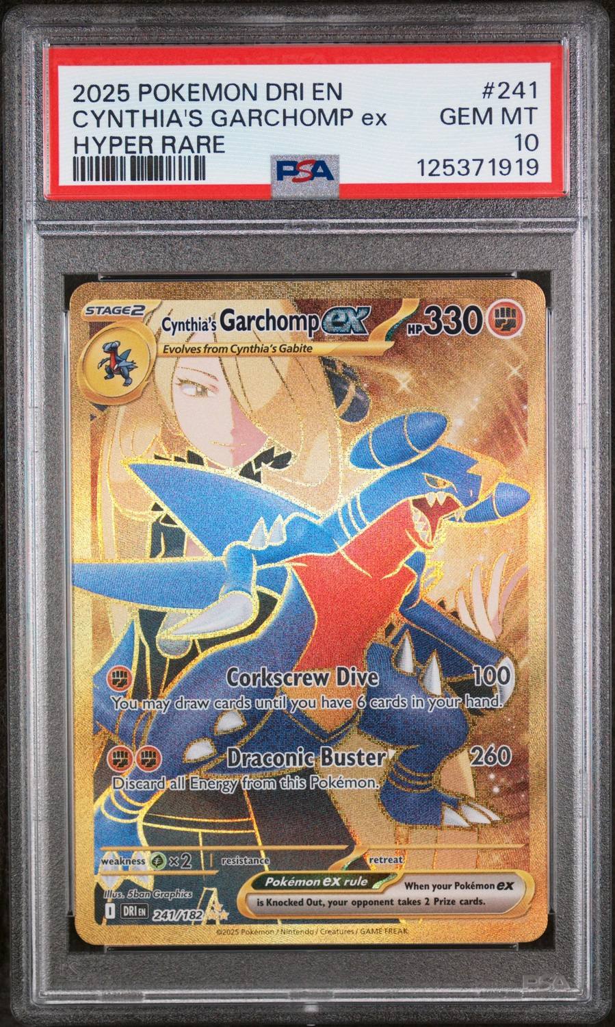 Cynthia'S Garchomp Ex
