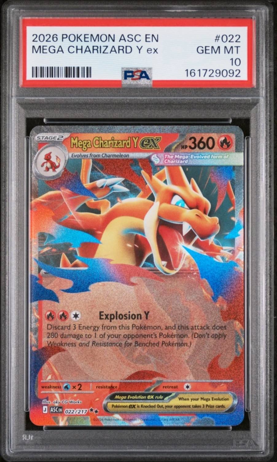 Mega Charizard Y Ex