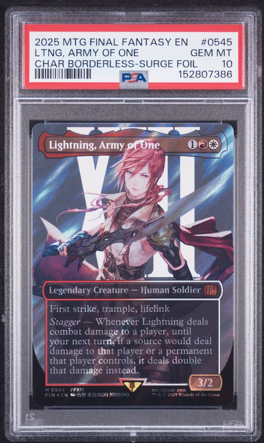 Lightning, Army Of One