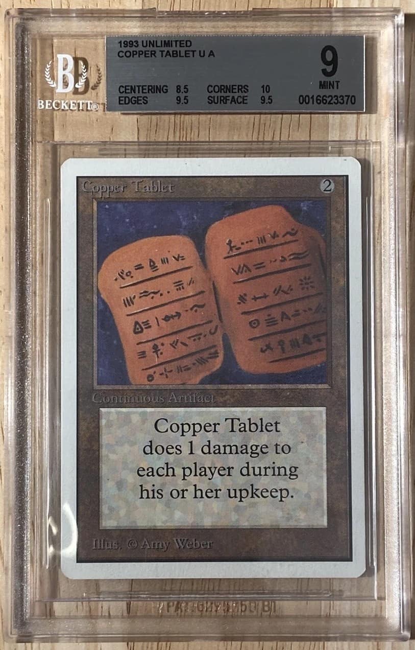 Copper Tablet