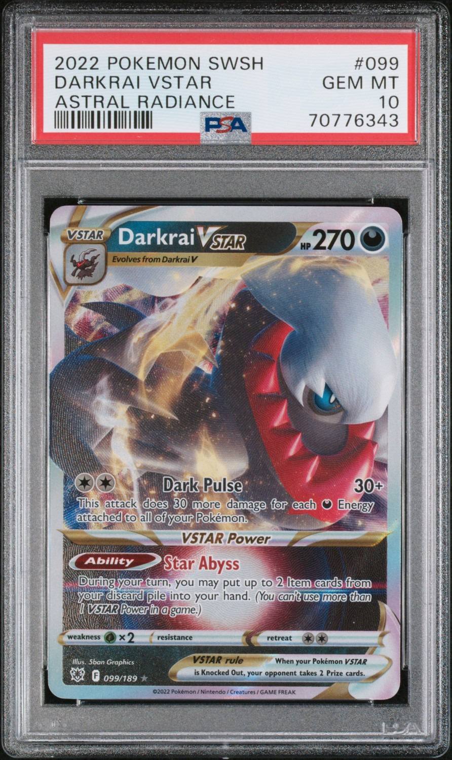 Darkrai Vstar