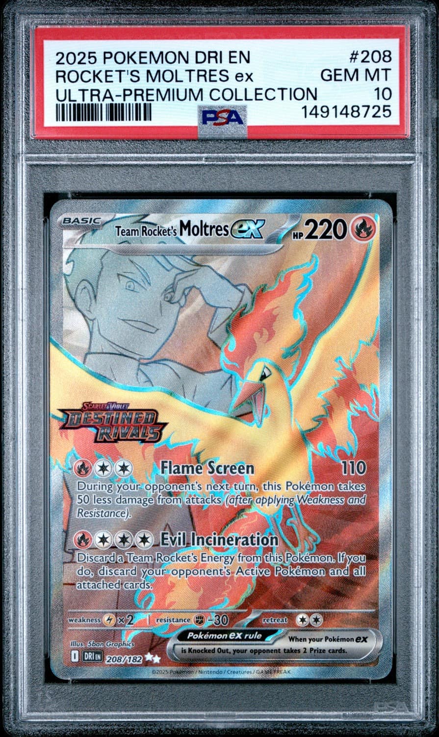 Rocket'S Moltres Ex