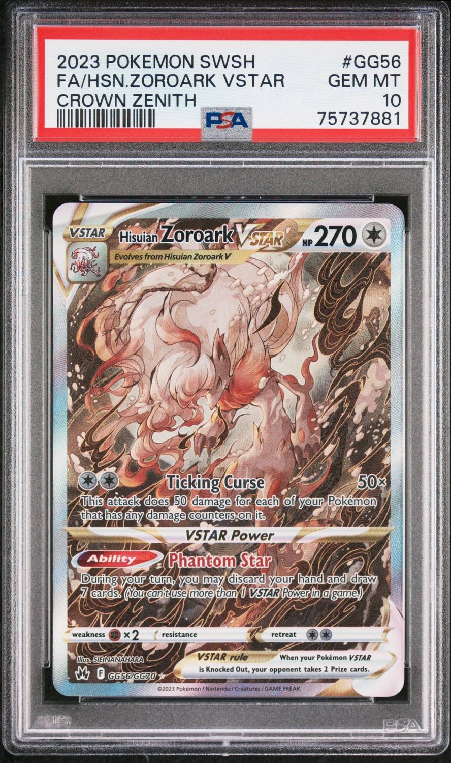 Hisuian Zoroark Vstar