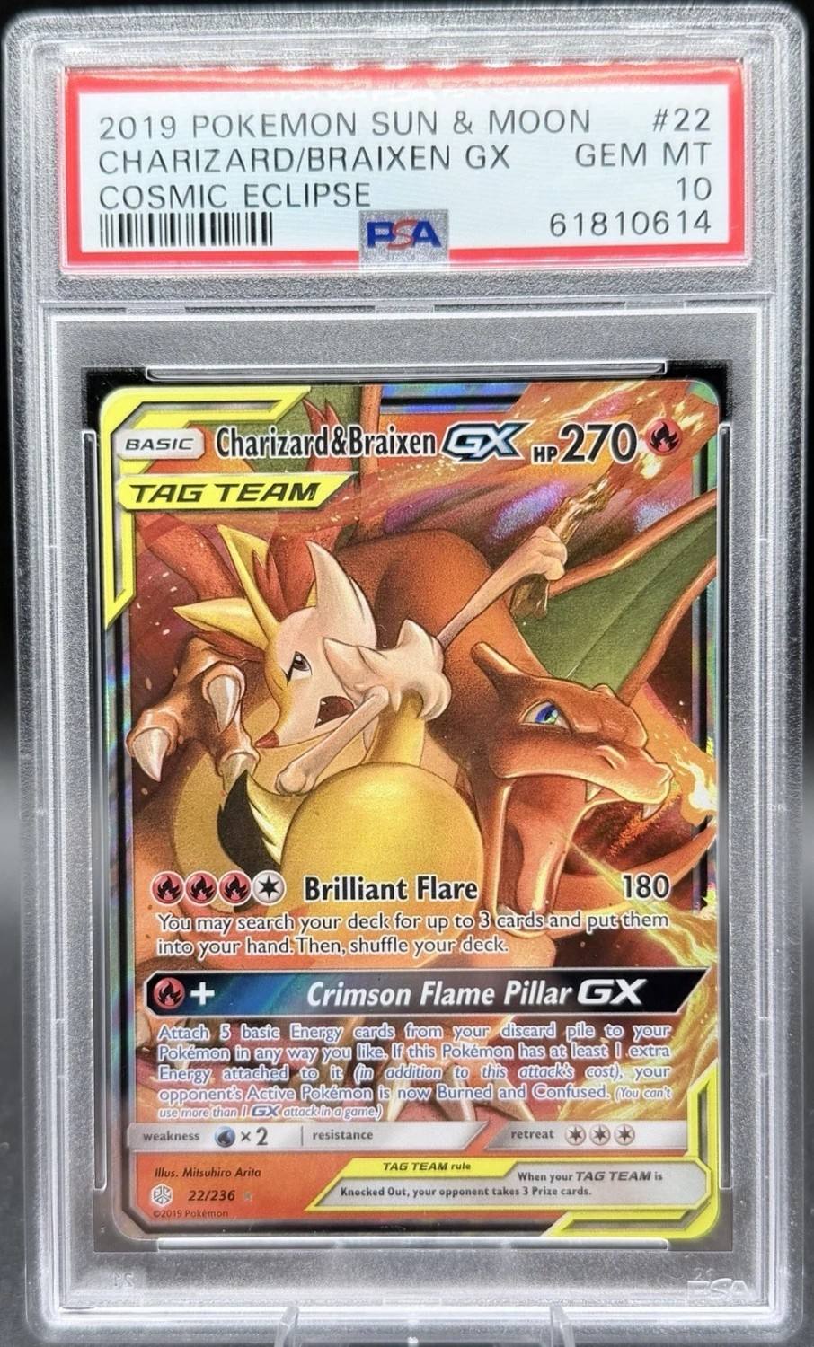 Charizard/braixen Gx