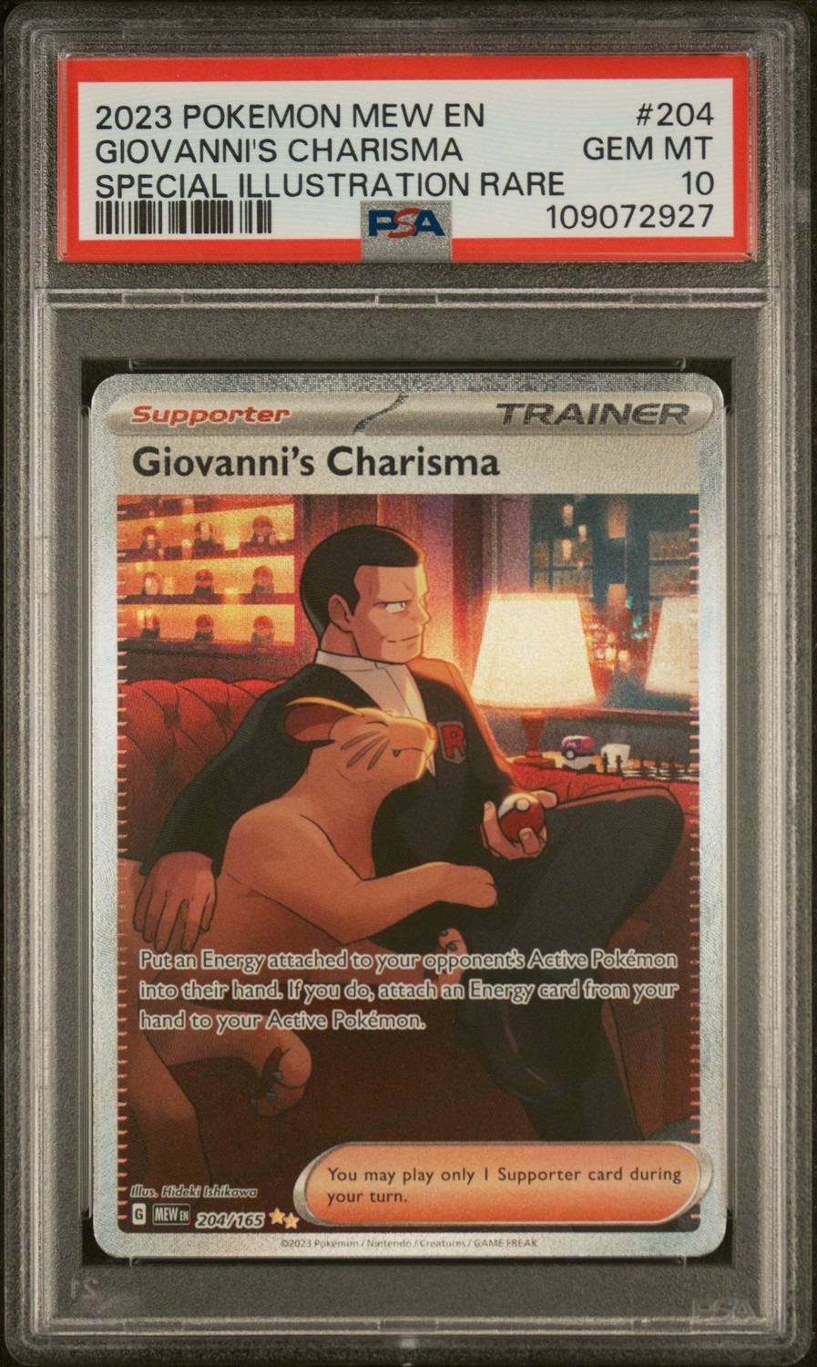 Giovanni'S Charisma