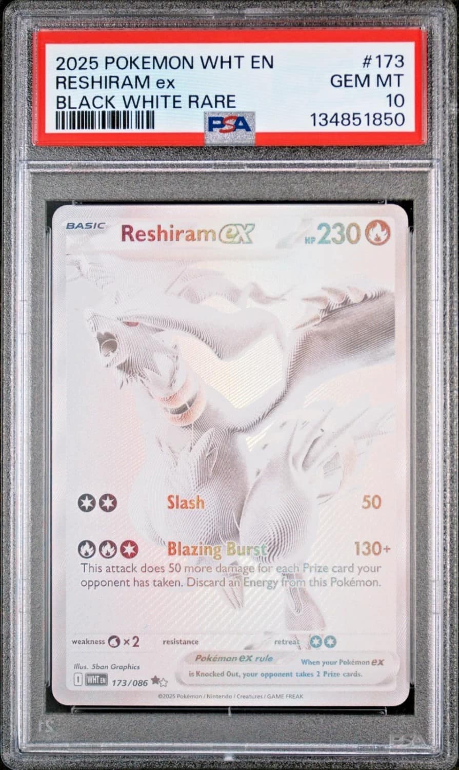 Reshiram Ex