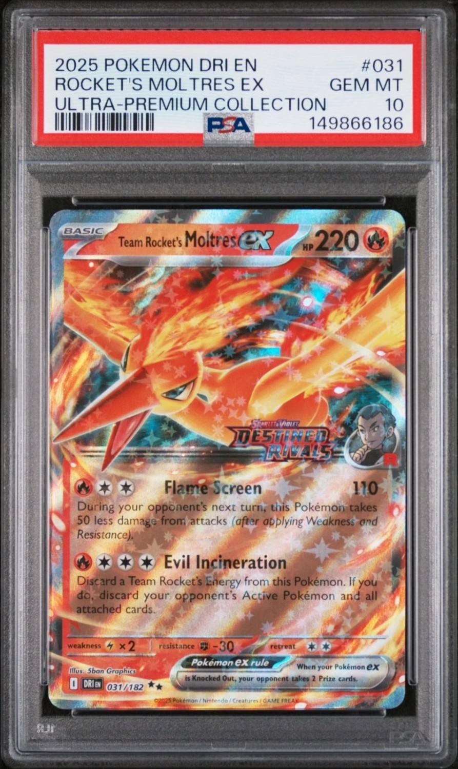 Rocket'S Moltres Ex