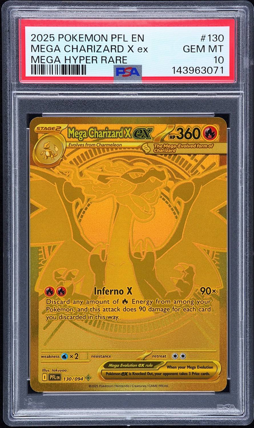 Mega Charizard X Ex