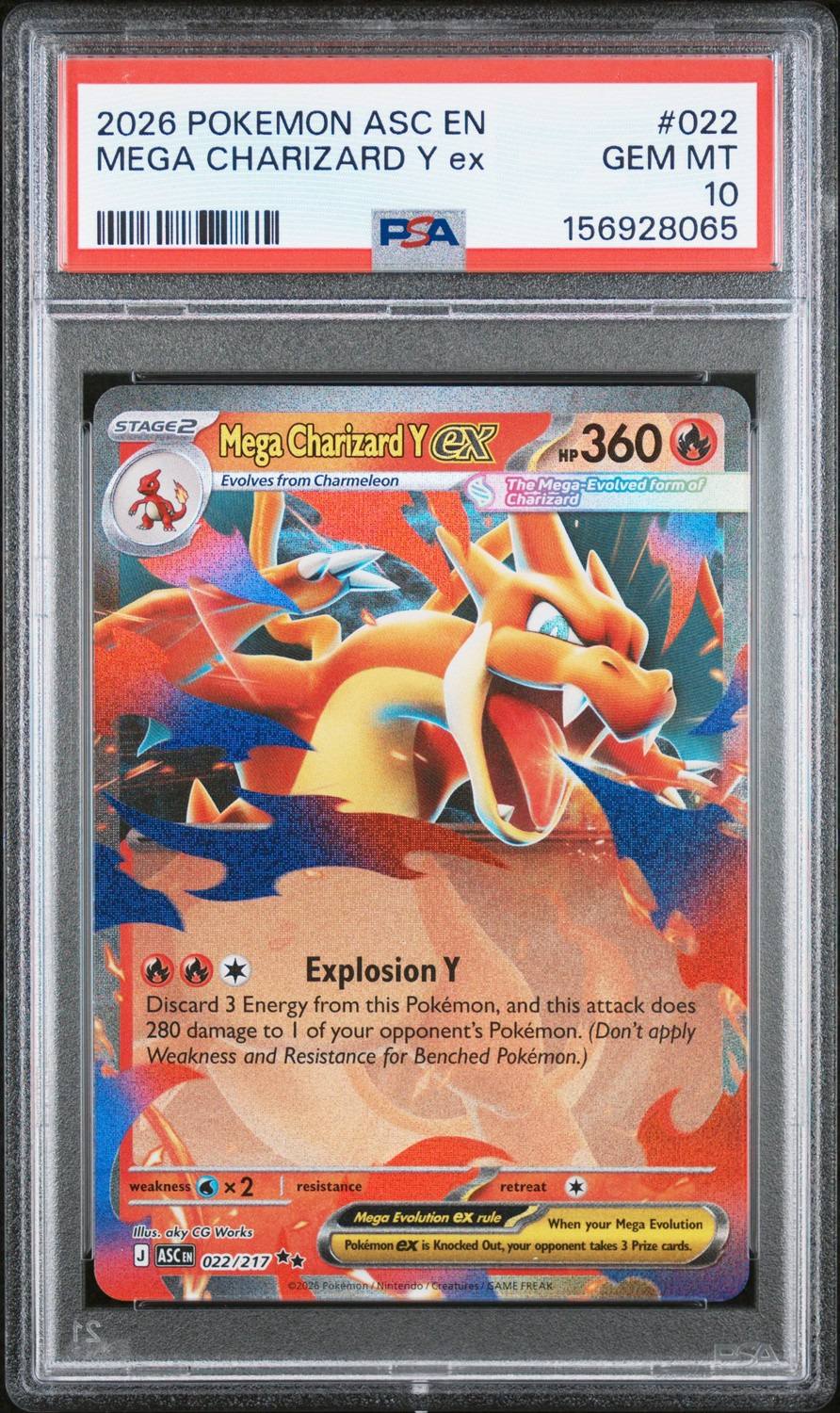 Mega Charizard Y Ex