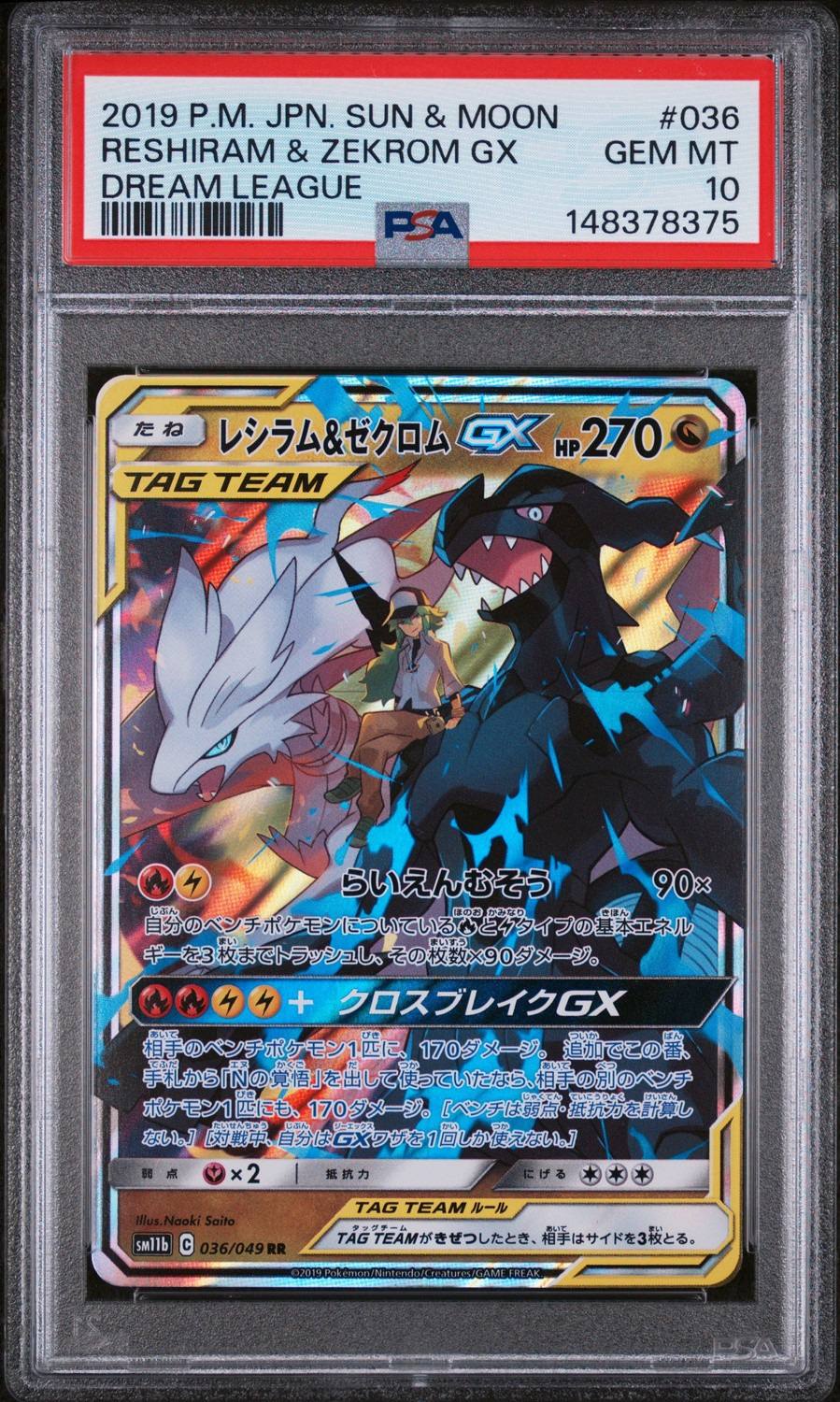 Reshiram & Zekrom Gx