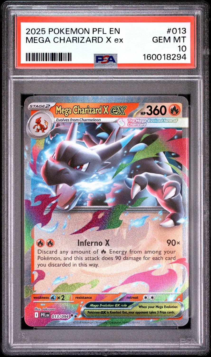 Mega Charizard X Ex