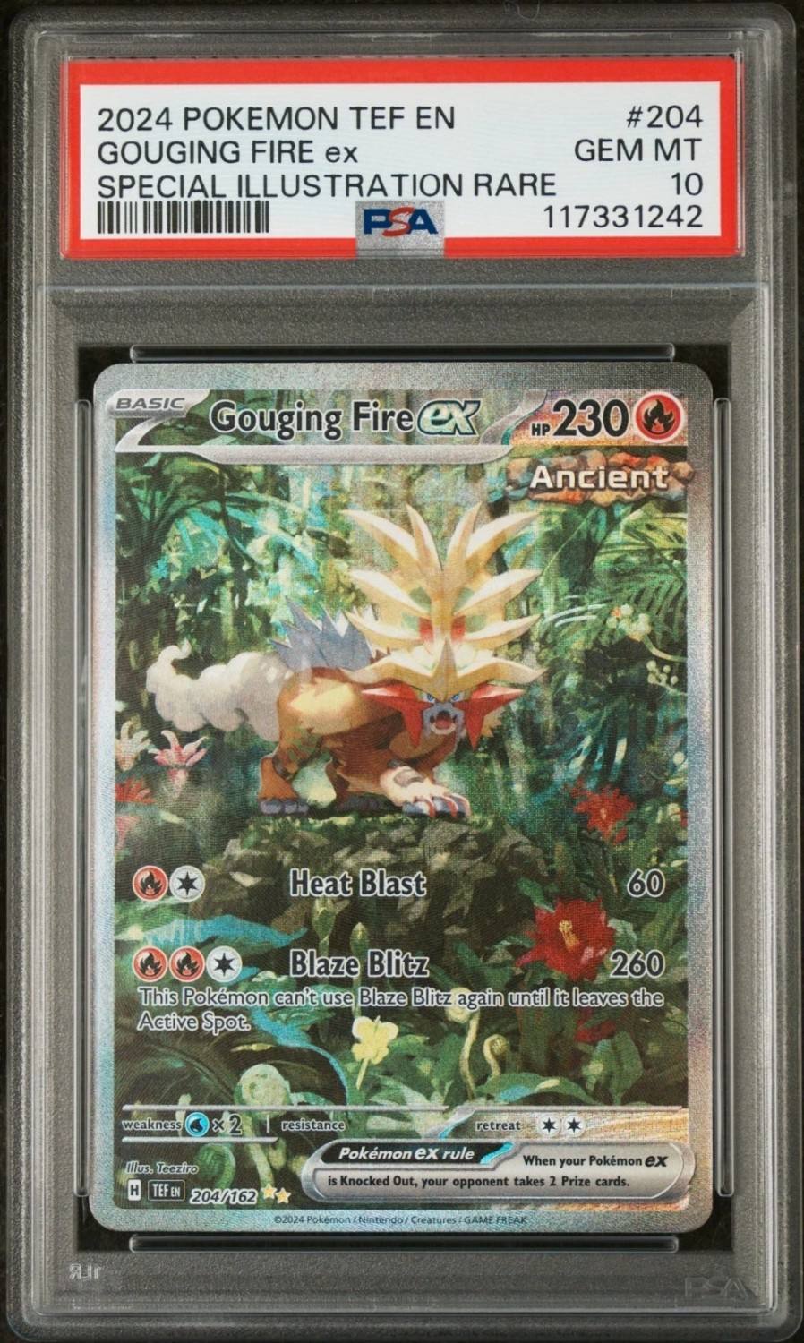 Gouging Fire Ex