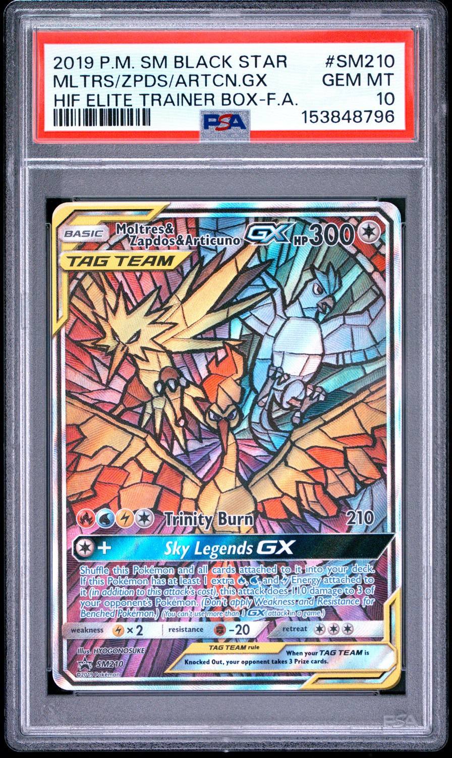 Moltres & Zapdos & Articuno Gx