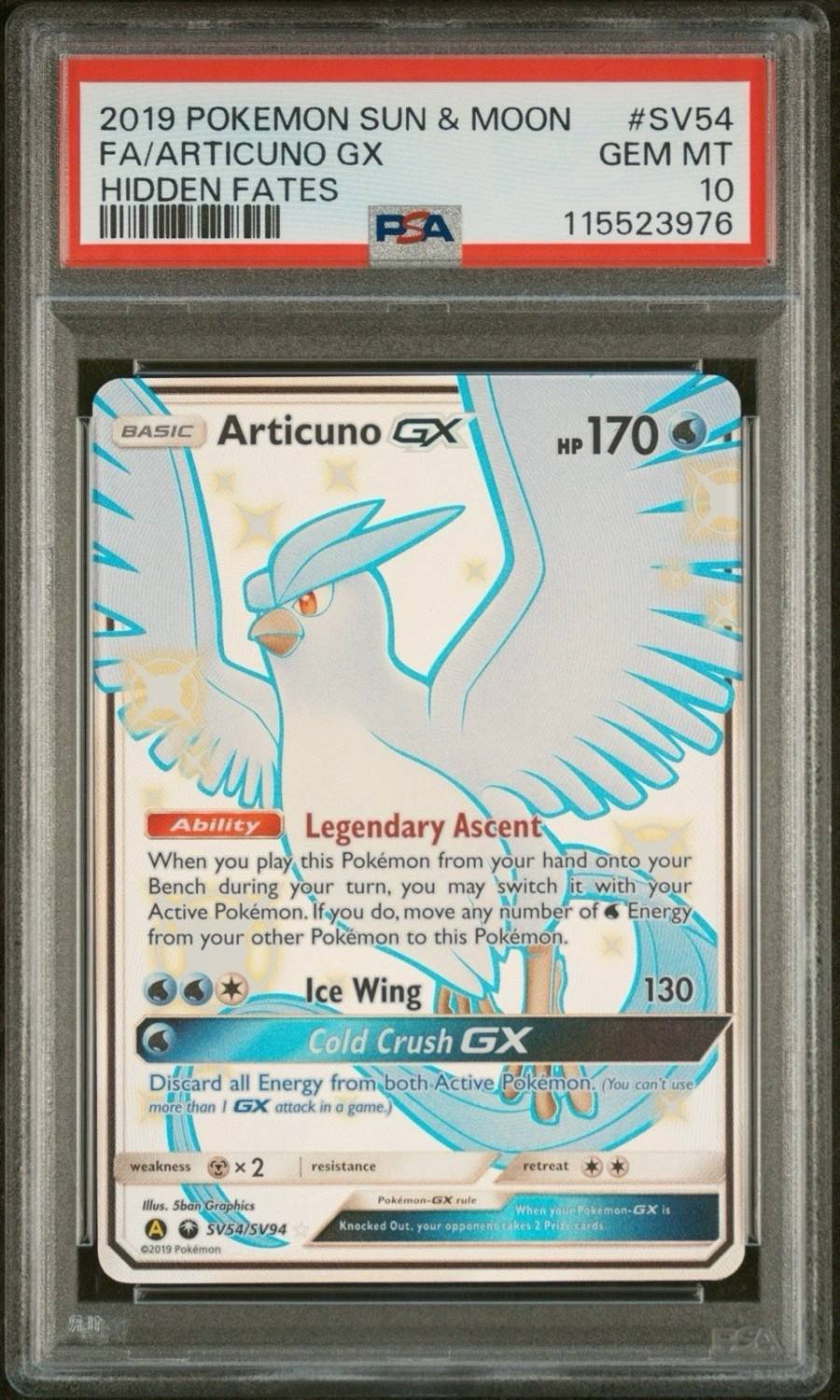 Articuno Gx