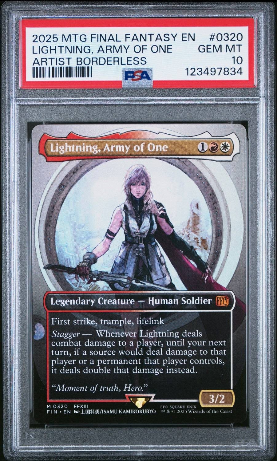 Lightning, Army Of One