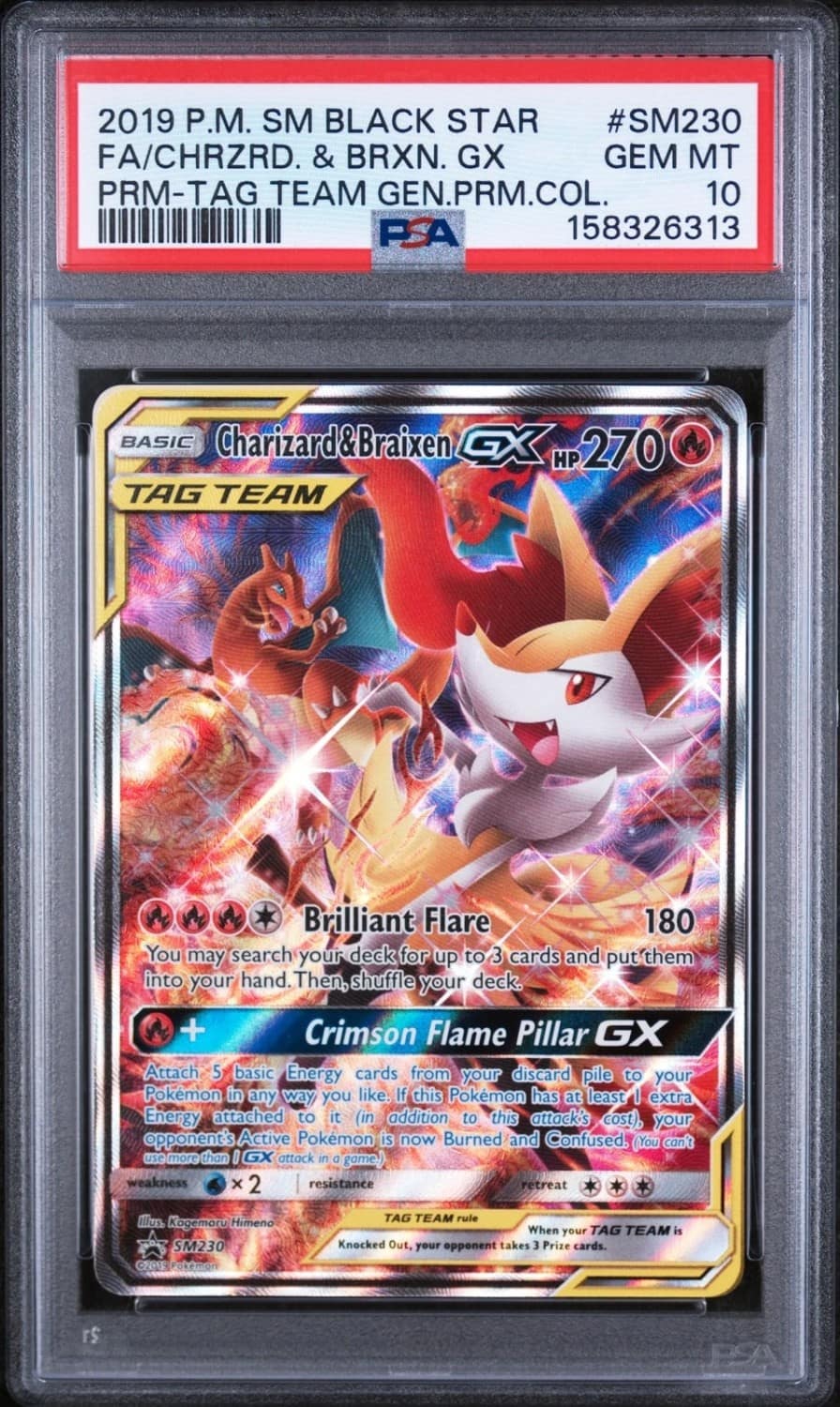 Charizard & Braixen Gx