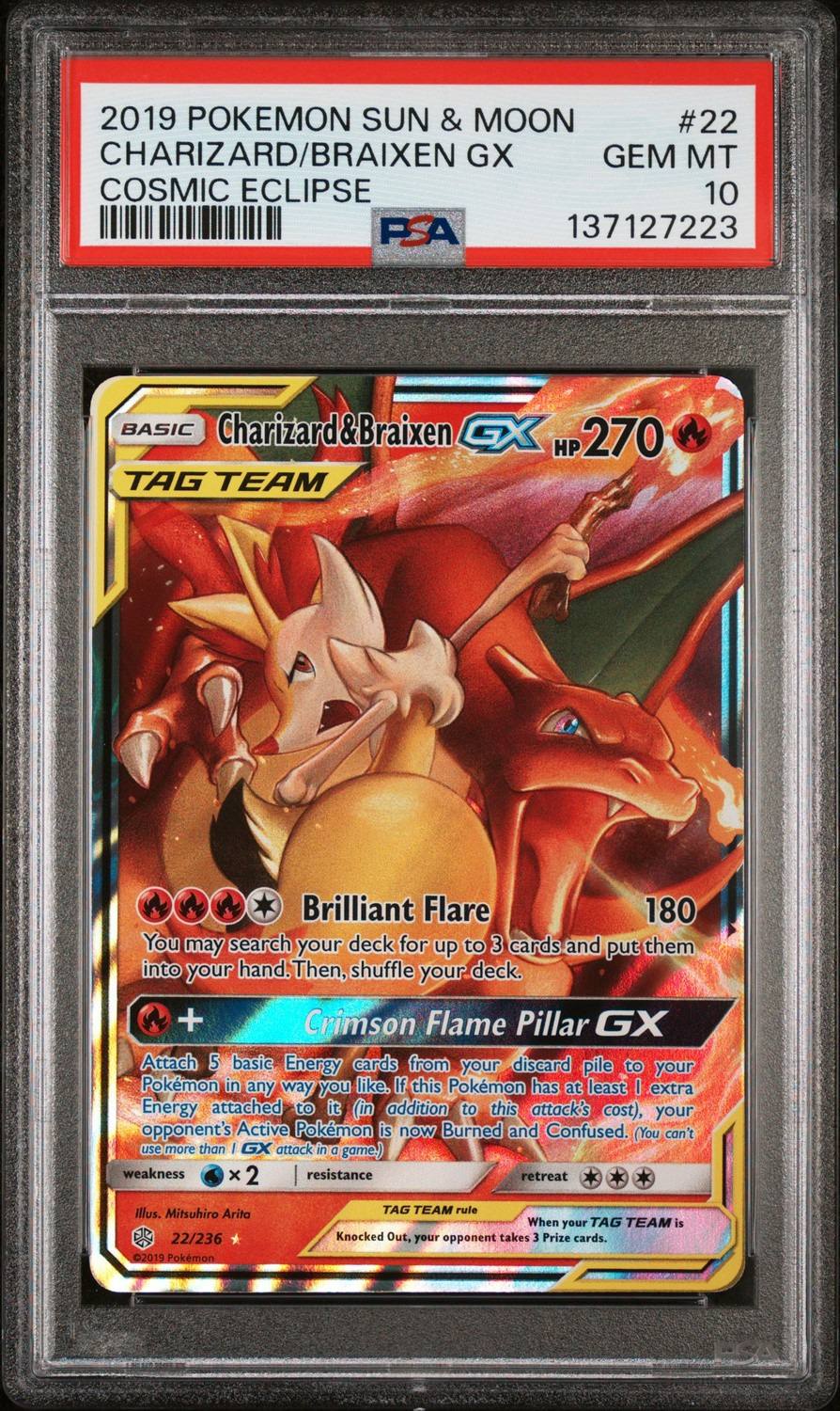 Charizard/braixen Gx