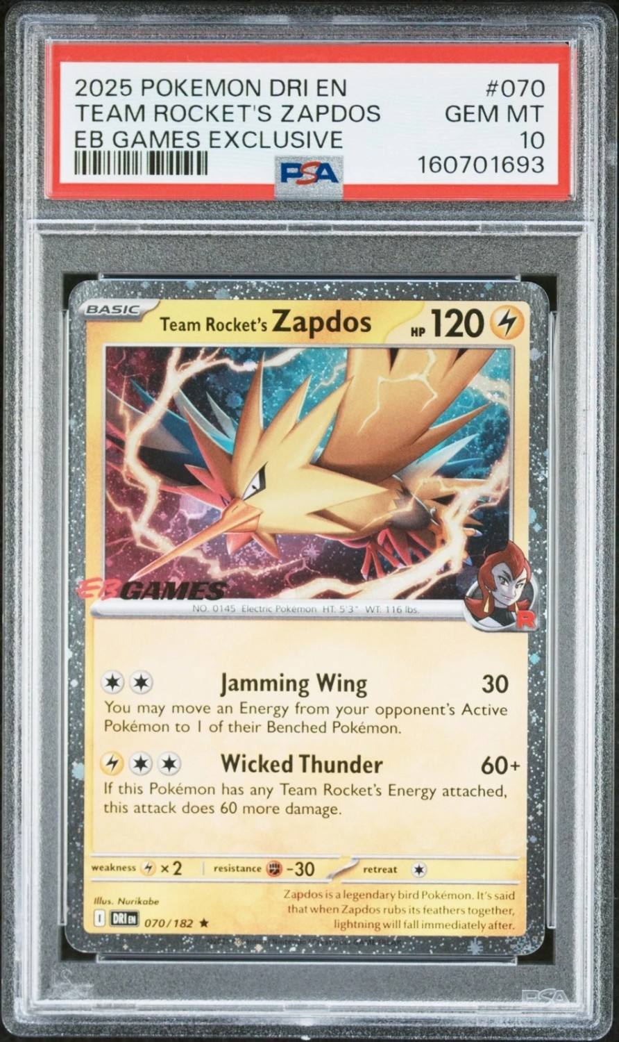 Team Rocket'S Zapdos
