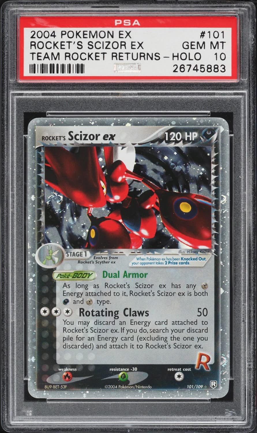 Rocket'S Scizor Ex