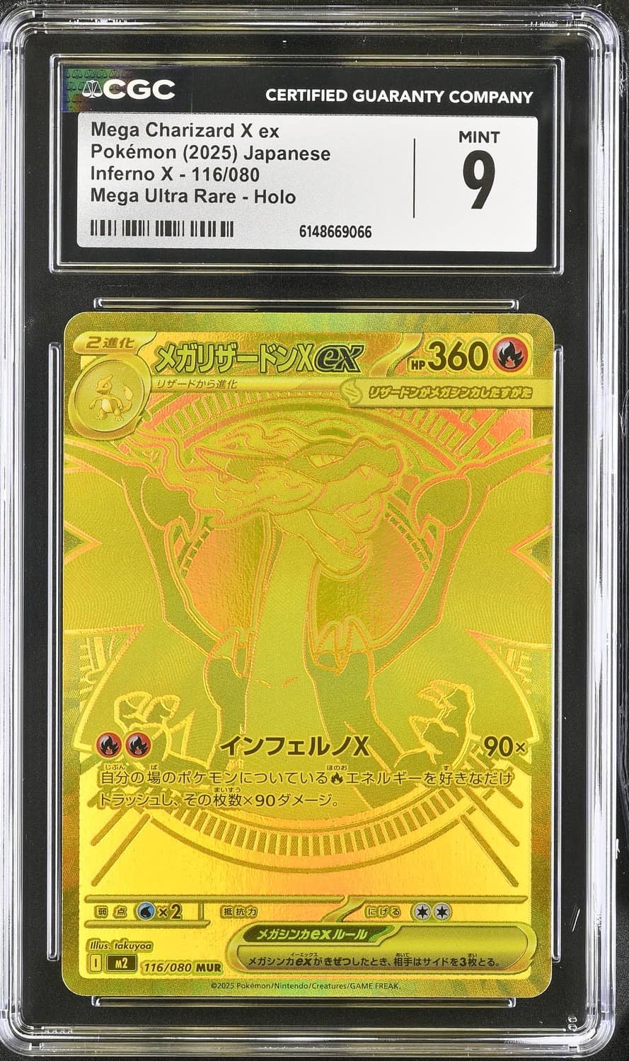 Mega Charizard X Ex