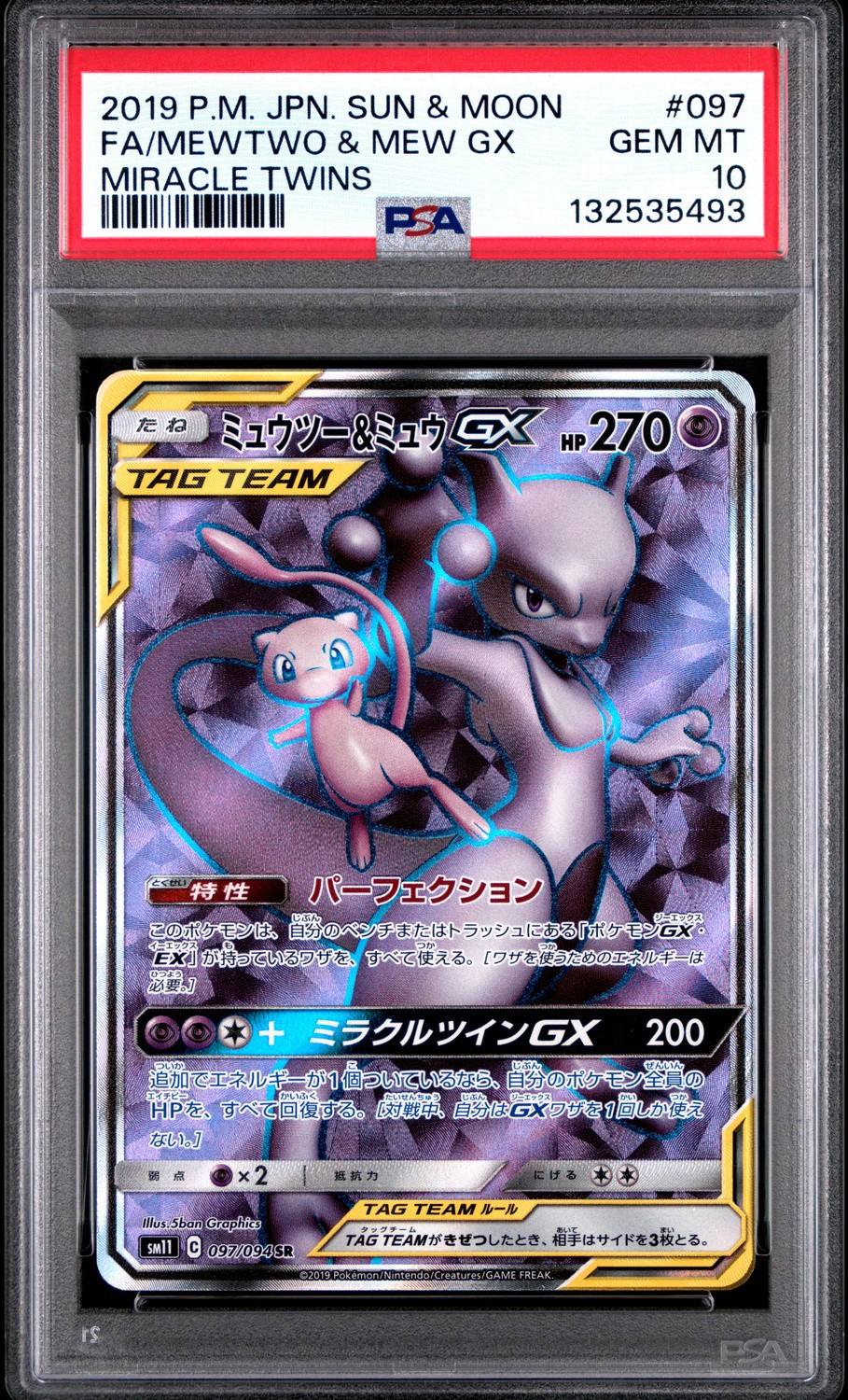 Mewtwo & Mew Gx