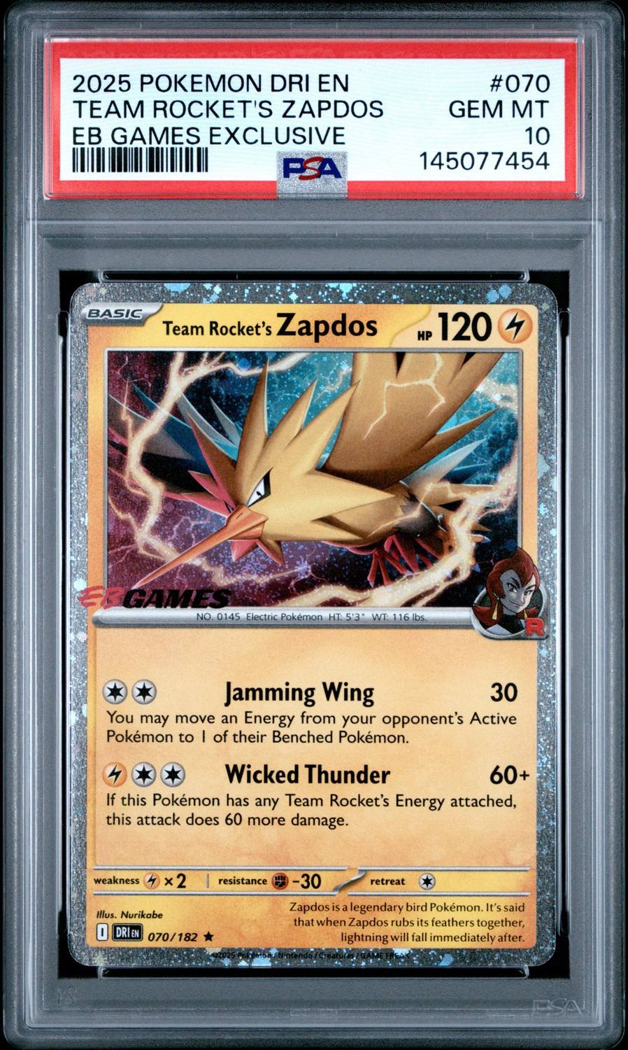 Team Rocket'S Zapdos