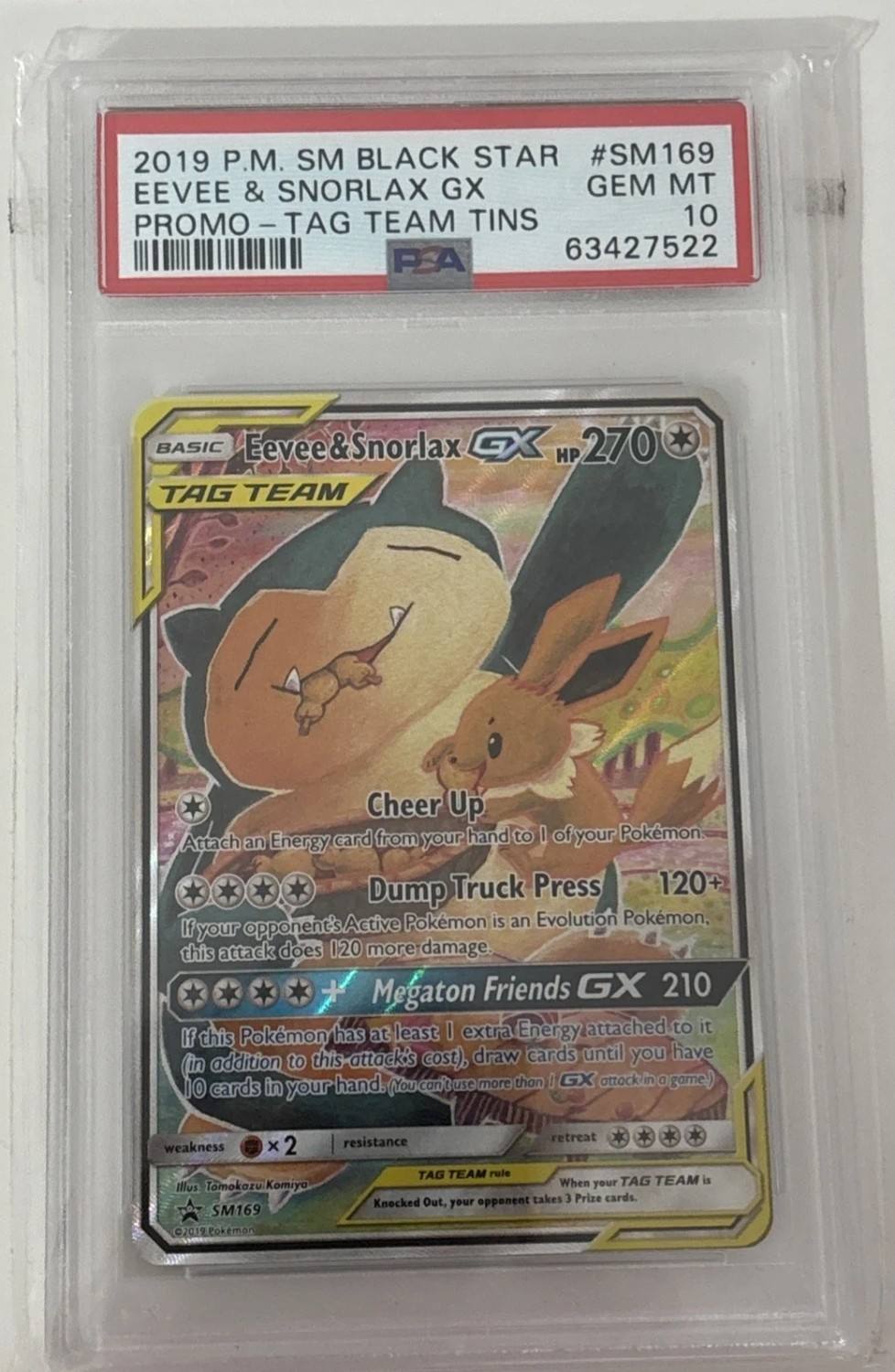 Eevee & Snorlax Gx