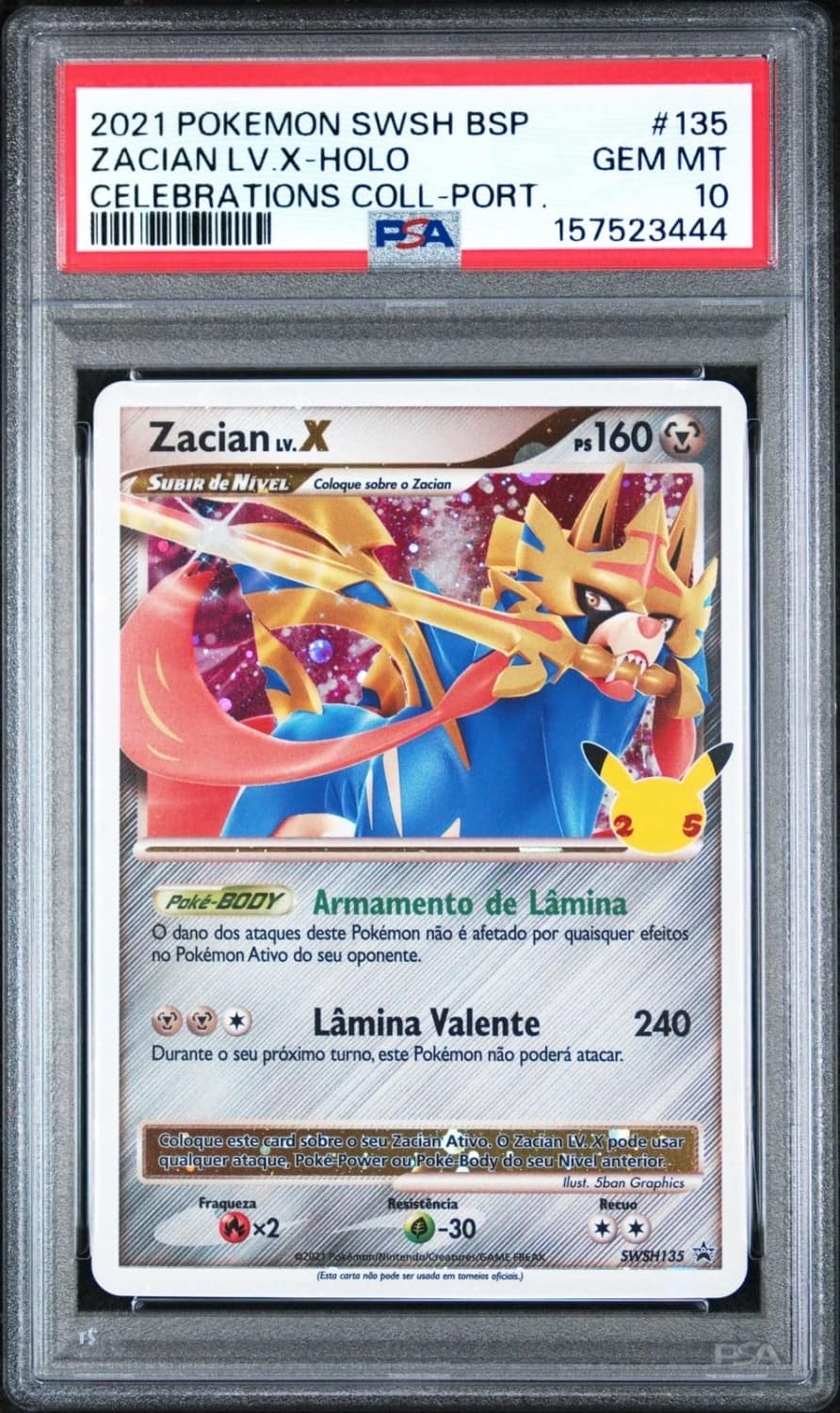 Zacian Lv.x