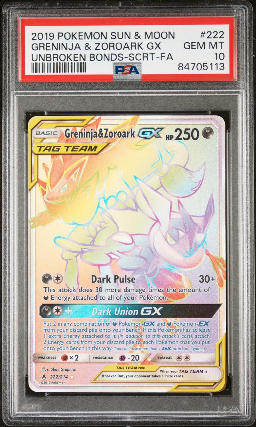 Greninja & Zoroark Gx