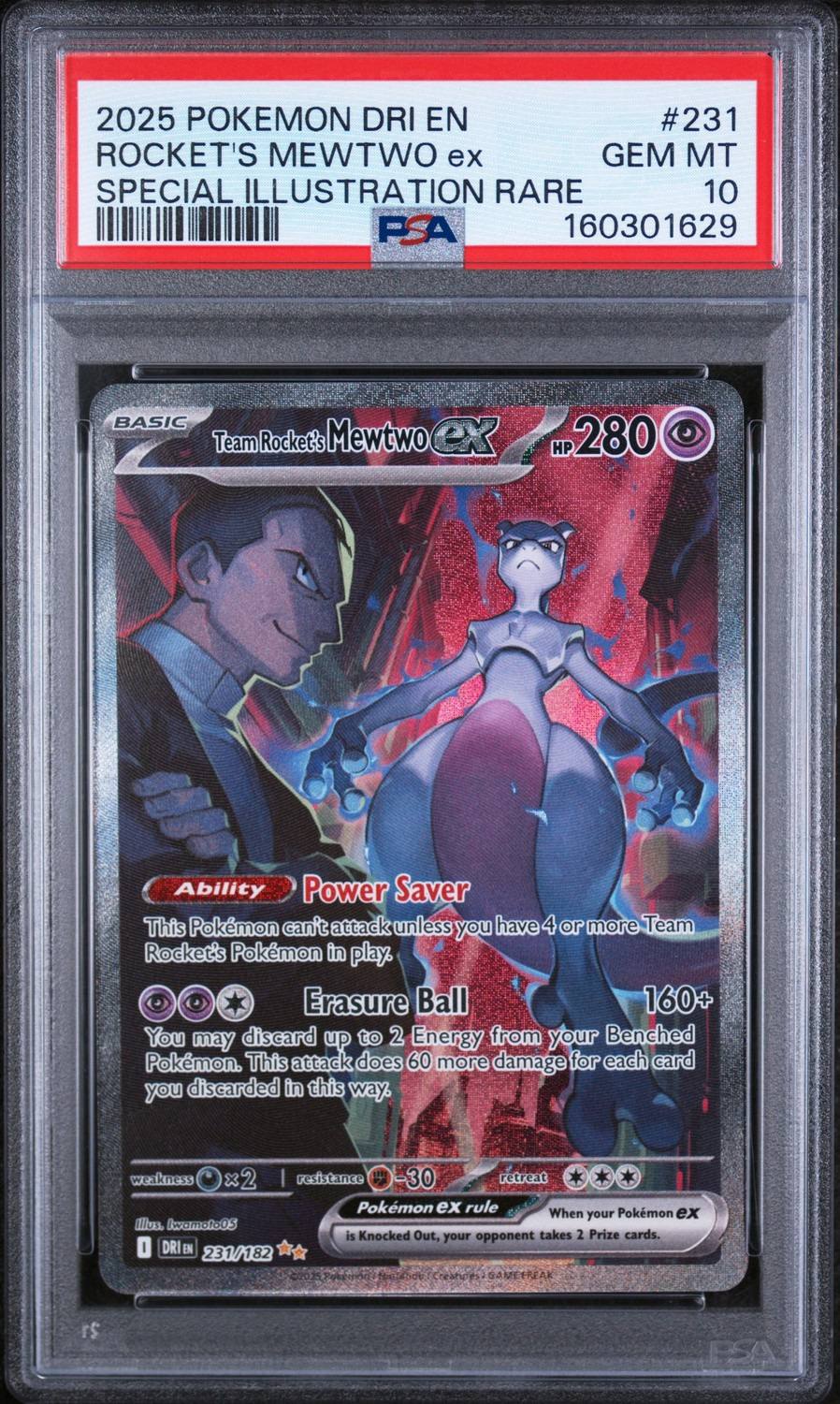 Rocket'S Mewtwo Ex