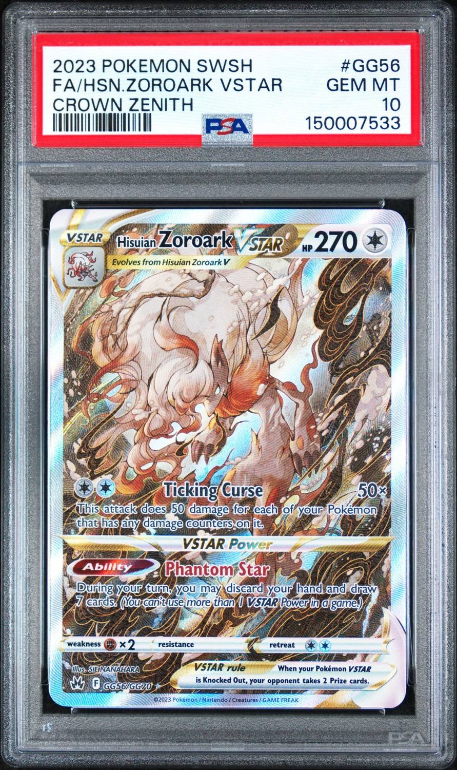 Hisuian Zoroark Vstar