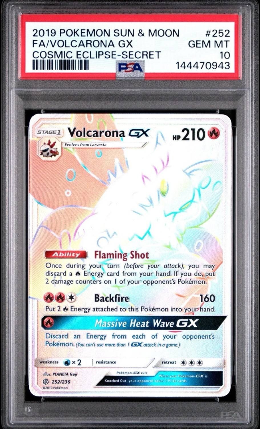 Volcarona Gx