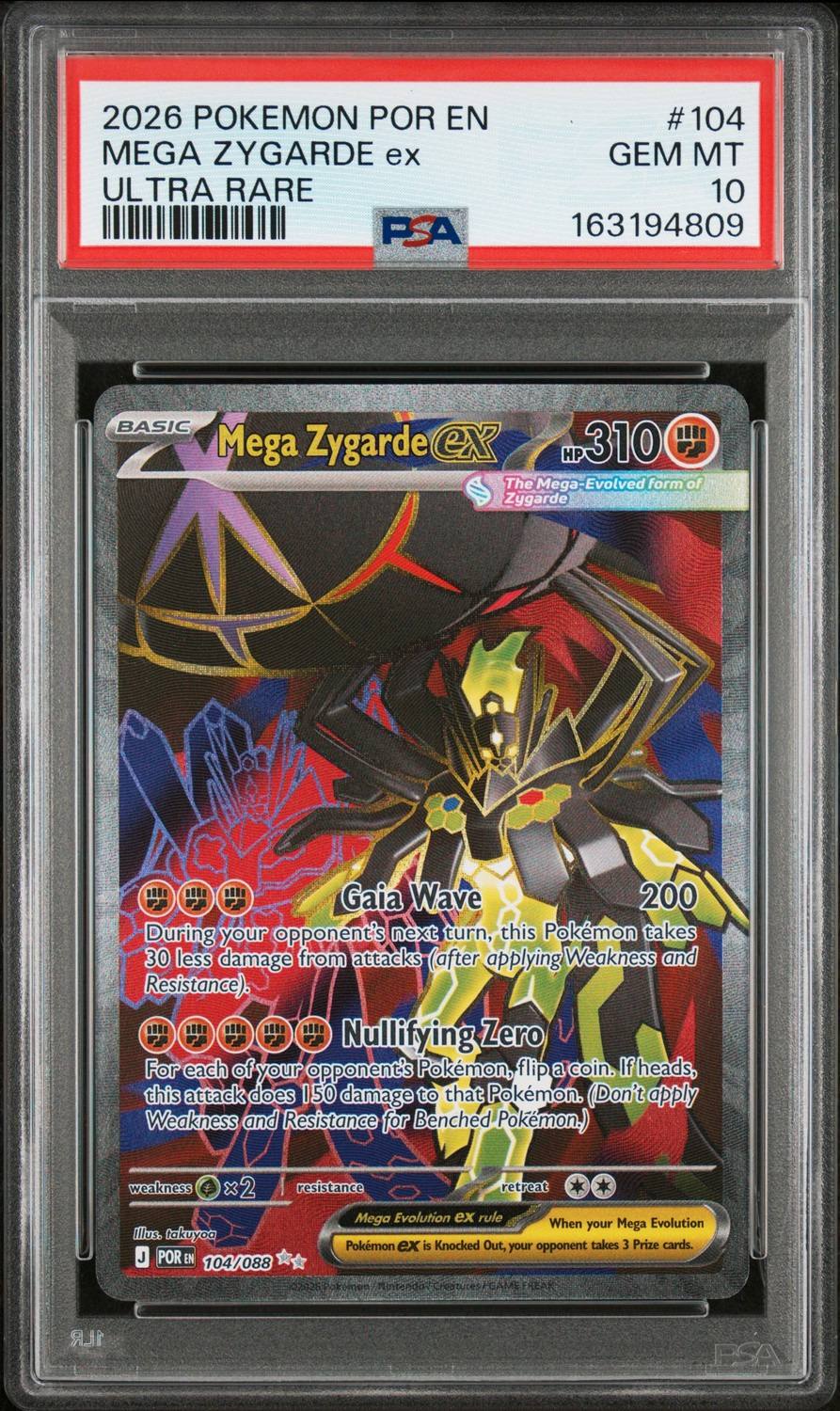 Mega Zygarde Ex