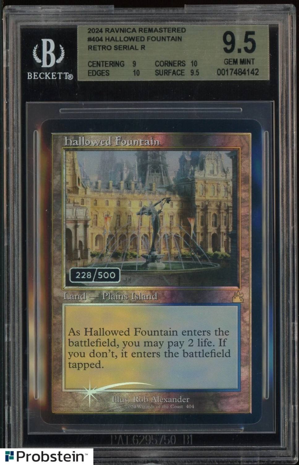 Hallowed Fountain Retro R
